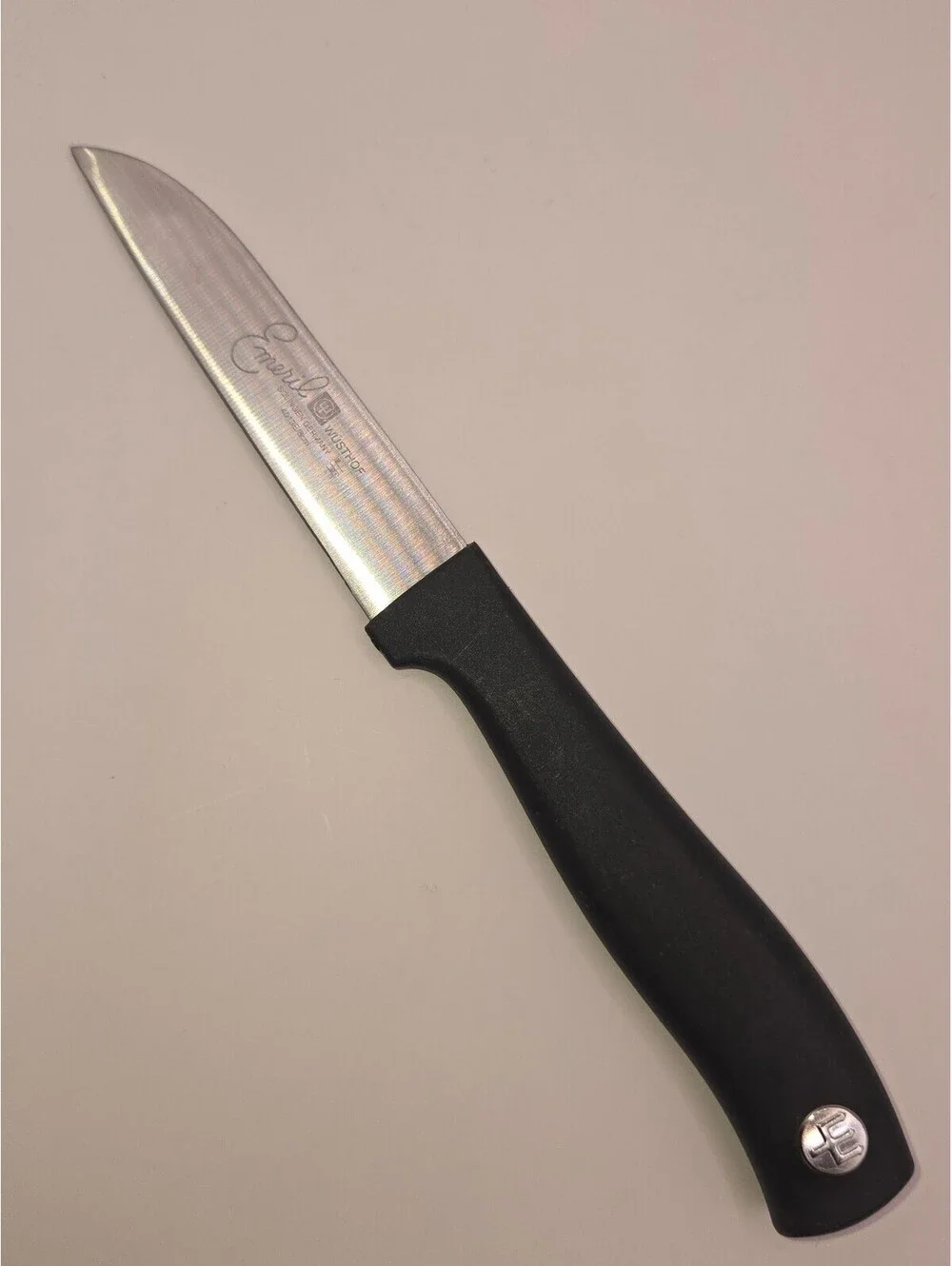 Wusthof Paring Knife with 3.5-Inch Stainless Steel Blade and Black Ergonomic Non